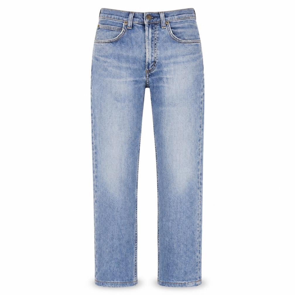 Lee Unisex Blue Straight Jeans, Size 30 UK