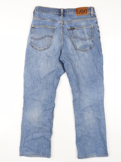 Lee Womens Blue Straight Jeans, UK Size 30
