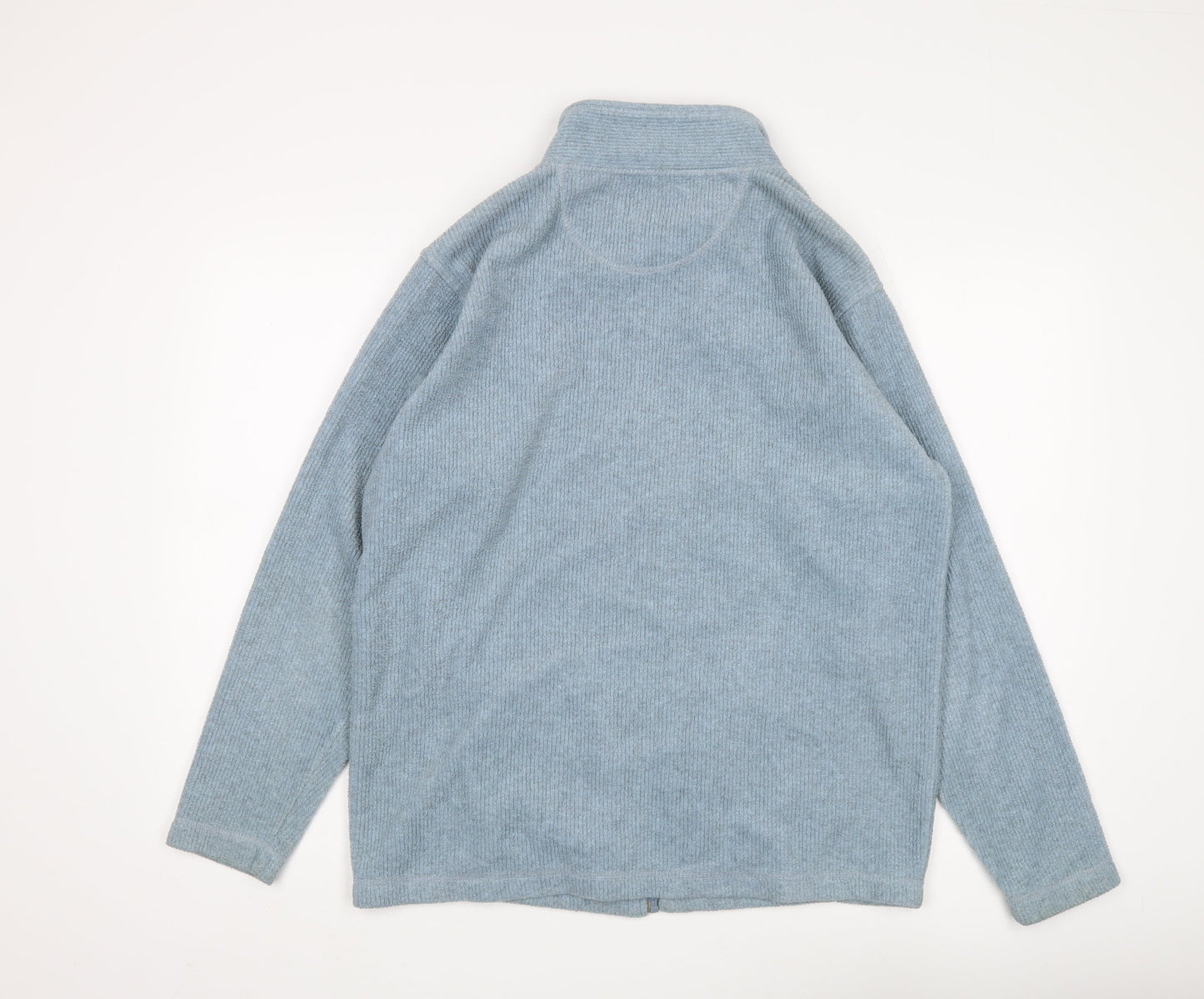 Compliments Women's Blue Knit Jacket Size S
