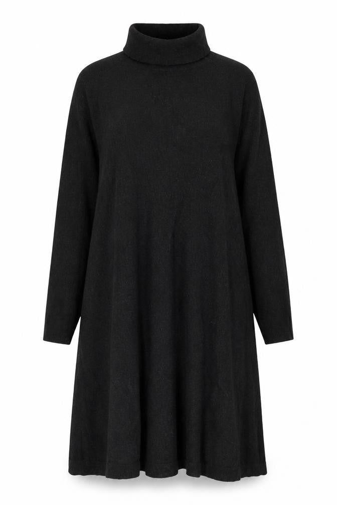 Roman Women's Black Shift Dress Size 12 - Winter Casual