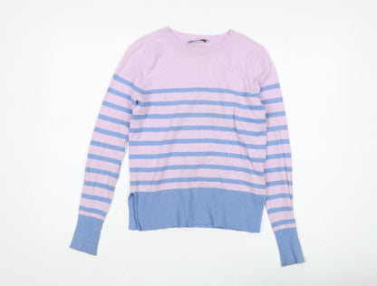 Oasis Women's Multicoloured Striped Pullover XS