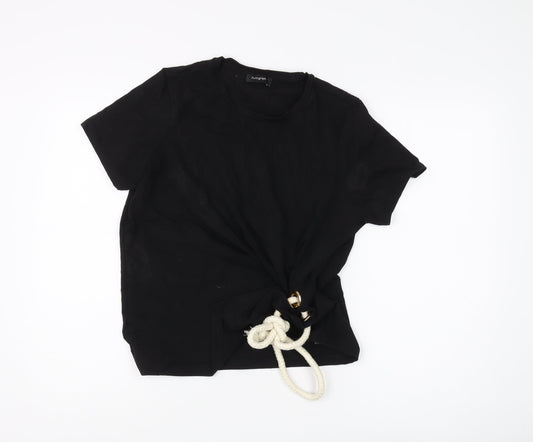 Marks and Spencer Black Women's T-Shirt, Size 14