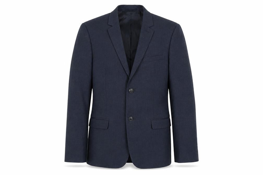 Topman Men's Blue Suit Jacket 40R Regular Fit