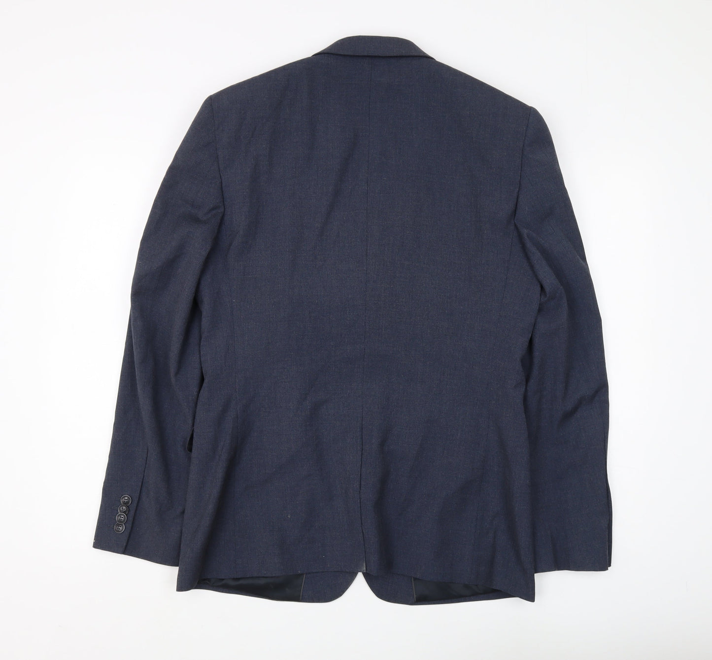 Topman Men's Blue Suit Jacket 40R Regular Fit