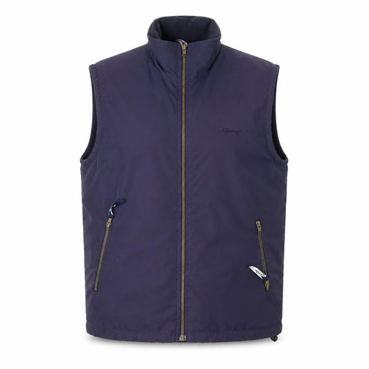 Embargo Men's Blue Waistcoat S Lined Casual Style