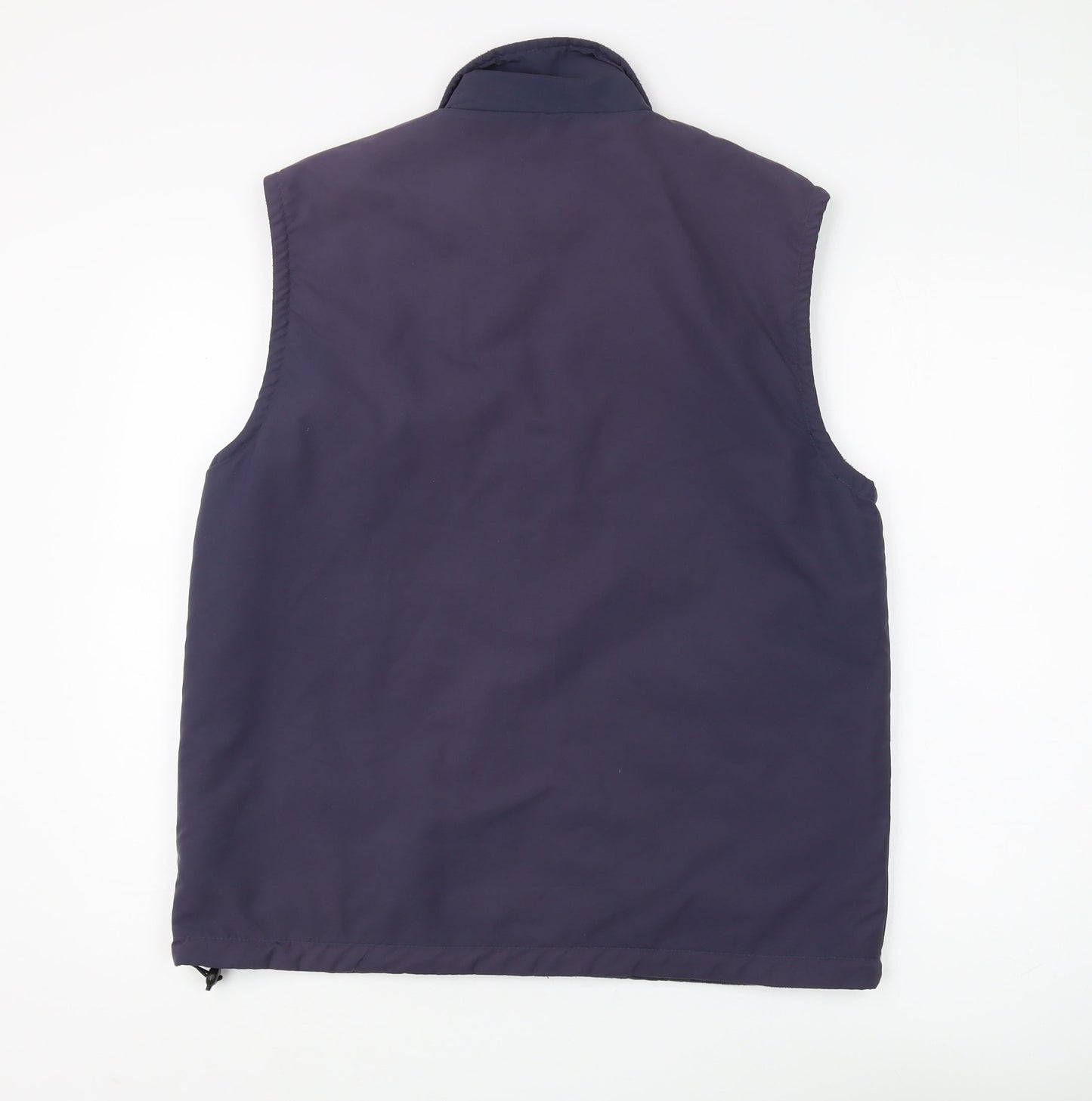 Embargo Men's Blue Waistcoat S Lined Casual Style