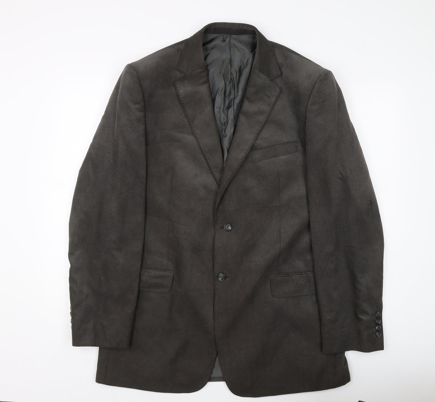 Marks and Spencer Men's Grey Blazer Size 42 Long Fit