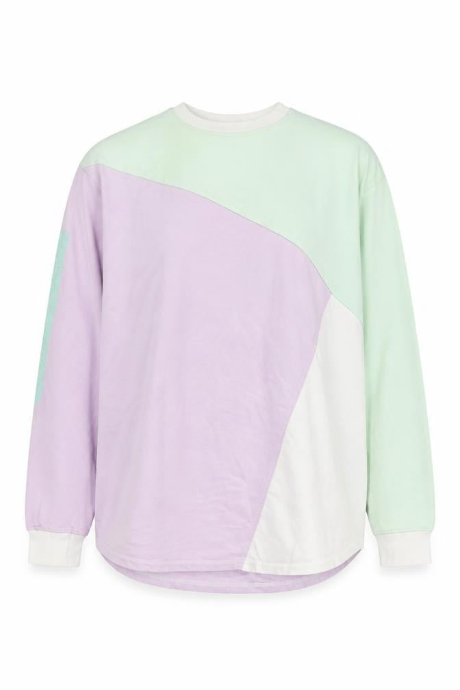 PrettyLittleThing Women's Colourblock Sweatshirt Size 10