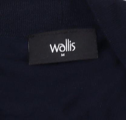 Wallis Women's Blue Cardigan Size M - Perfect for Casual Wear