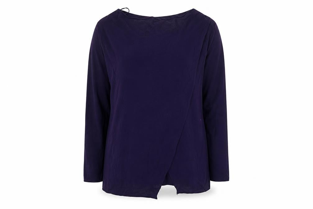Roman Women's Purple Jumper Size 12 Round Neck