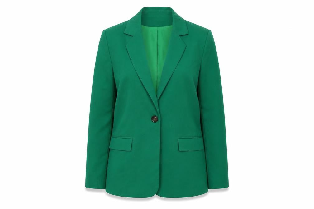 Love & Roses Women's Green Blazer UK 12 Lined Workwear