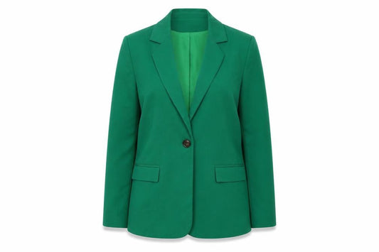 Love & Roses Women's Green Blazer UK 12 Lined Workwear