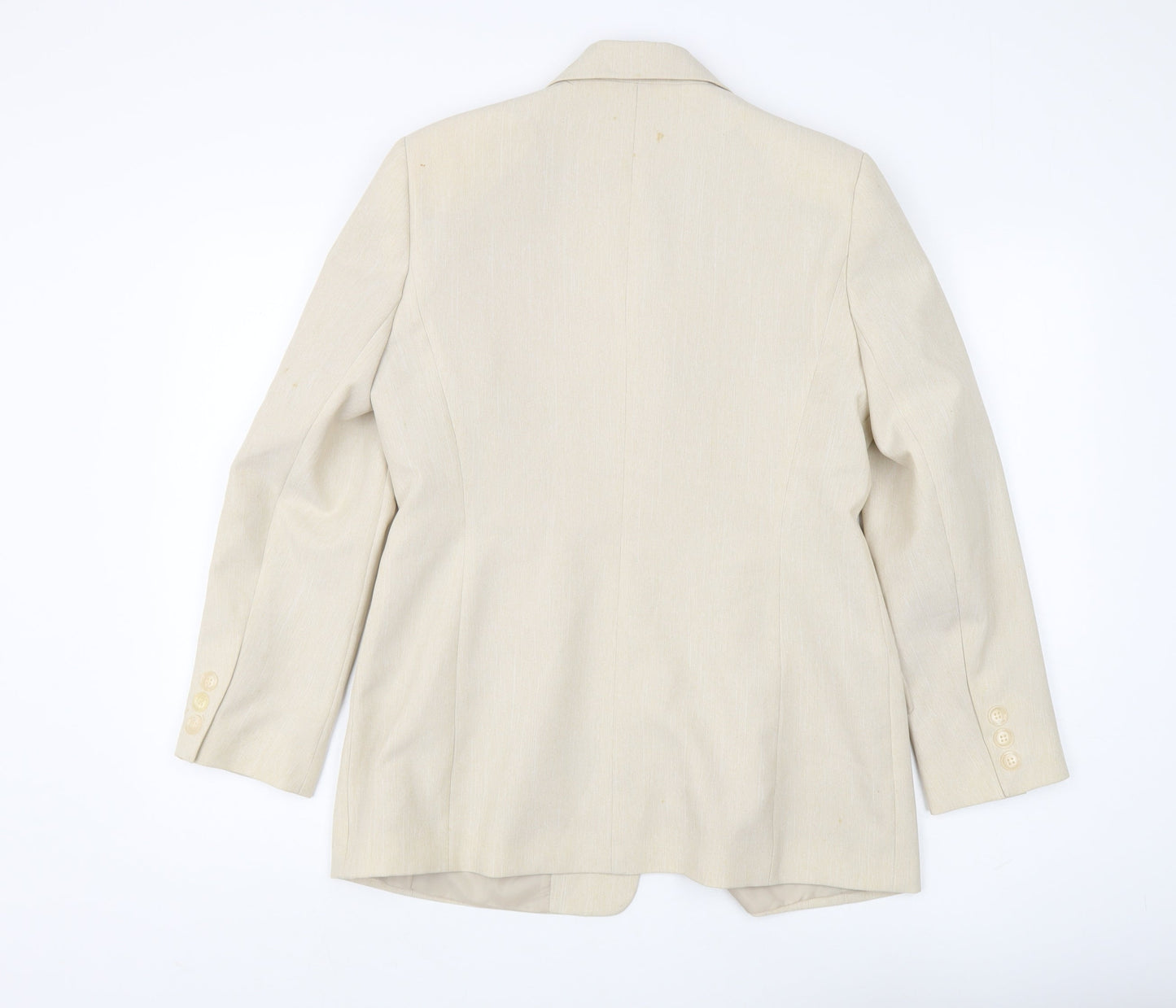 Debenhams Women's Beige Suit Jacket Size 12