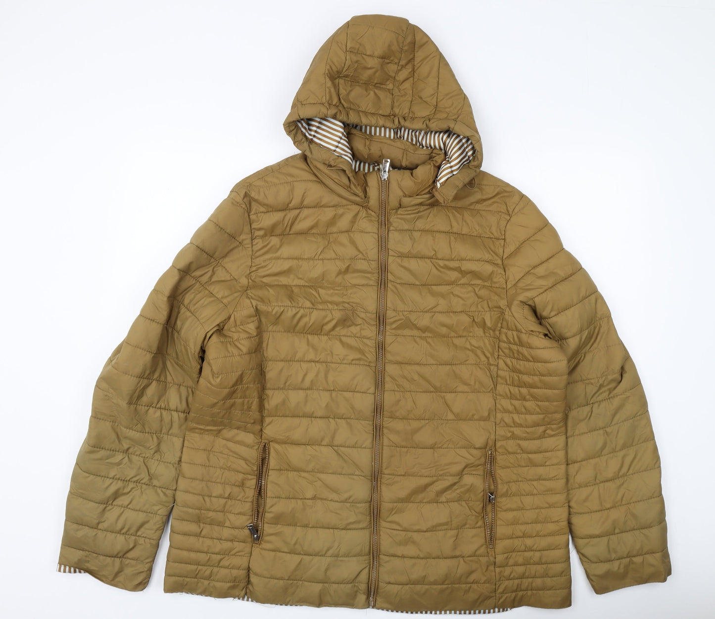 Melya Melody Women's Brown XL Puffer Jacket