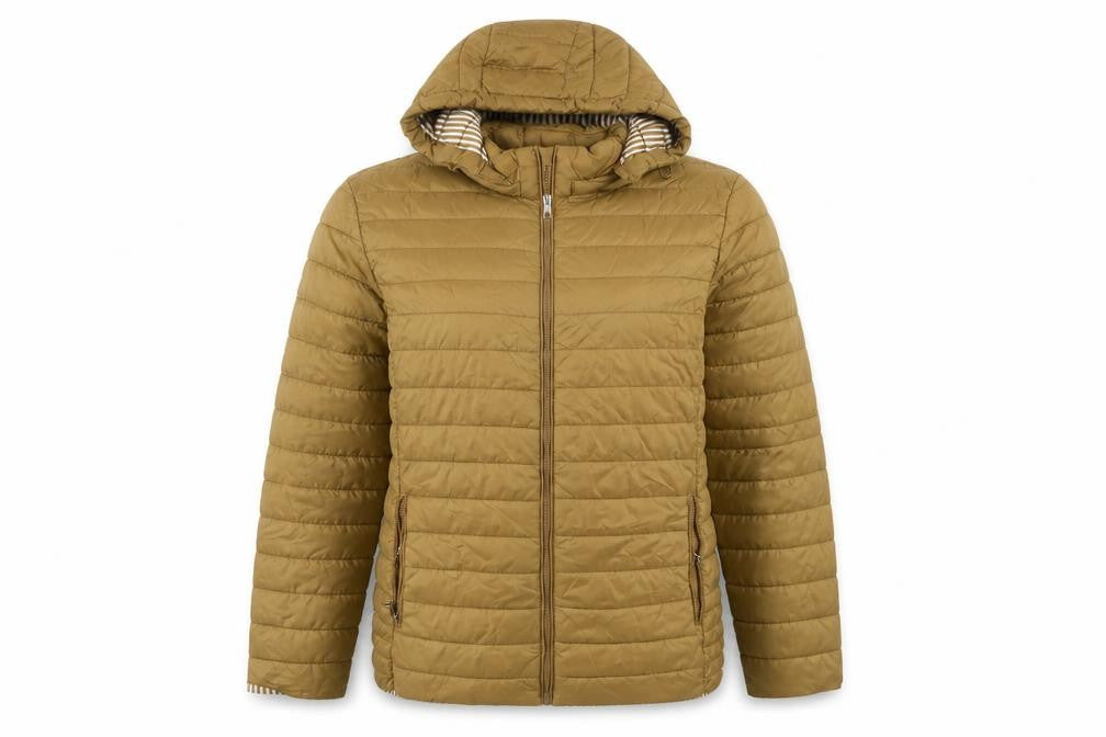 Melya Melody Women's Brown XL Puffer Jacket