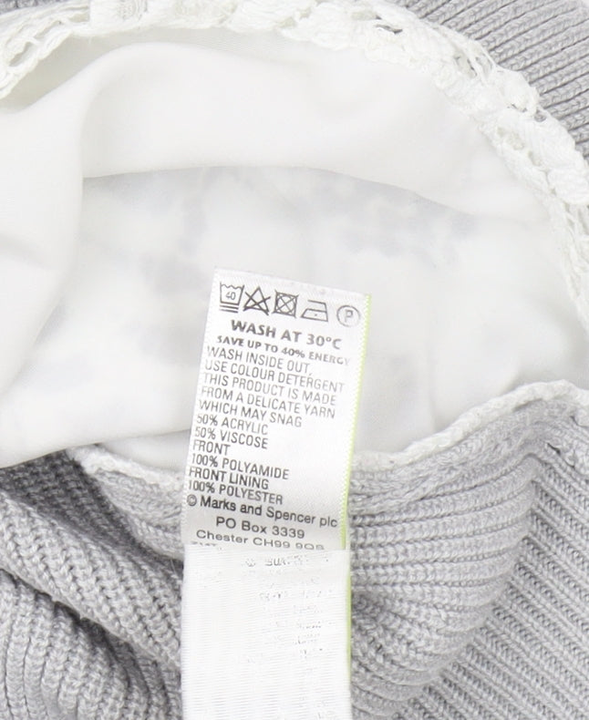 Marks & Spencer Women's Grey Cardigan Size 8