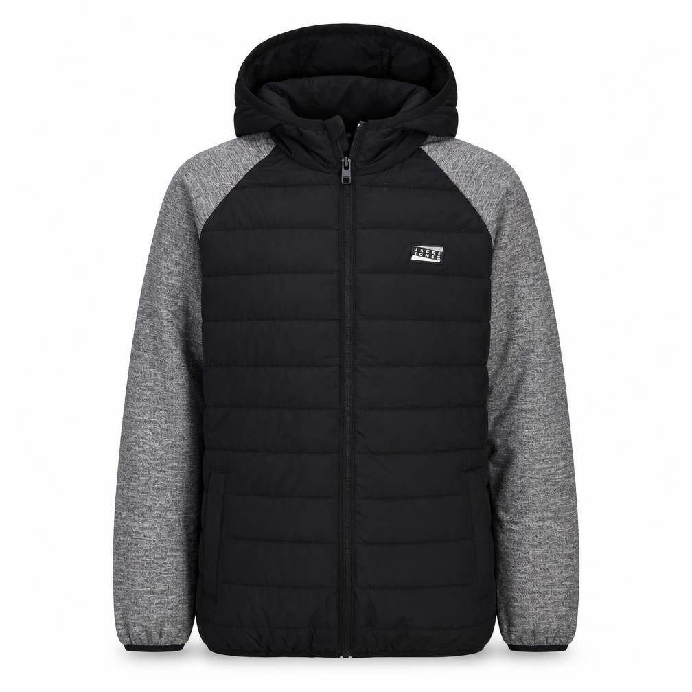 Jack & Jones Boys Black Puffer Jacket Size 164