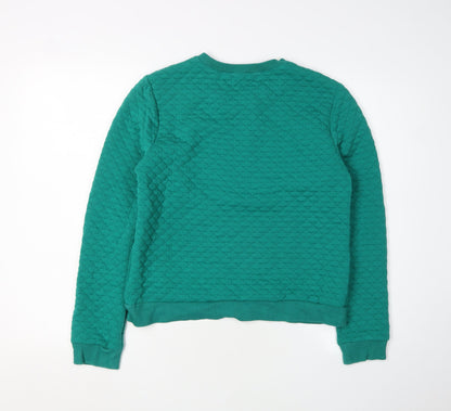 Louche Women's Green Pullover Sweatshirt Size S