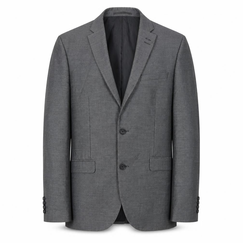 Next Men's Grey Suit Jacket, Size 38R, Formal Wear