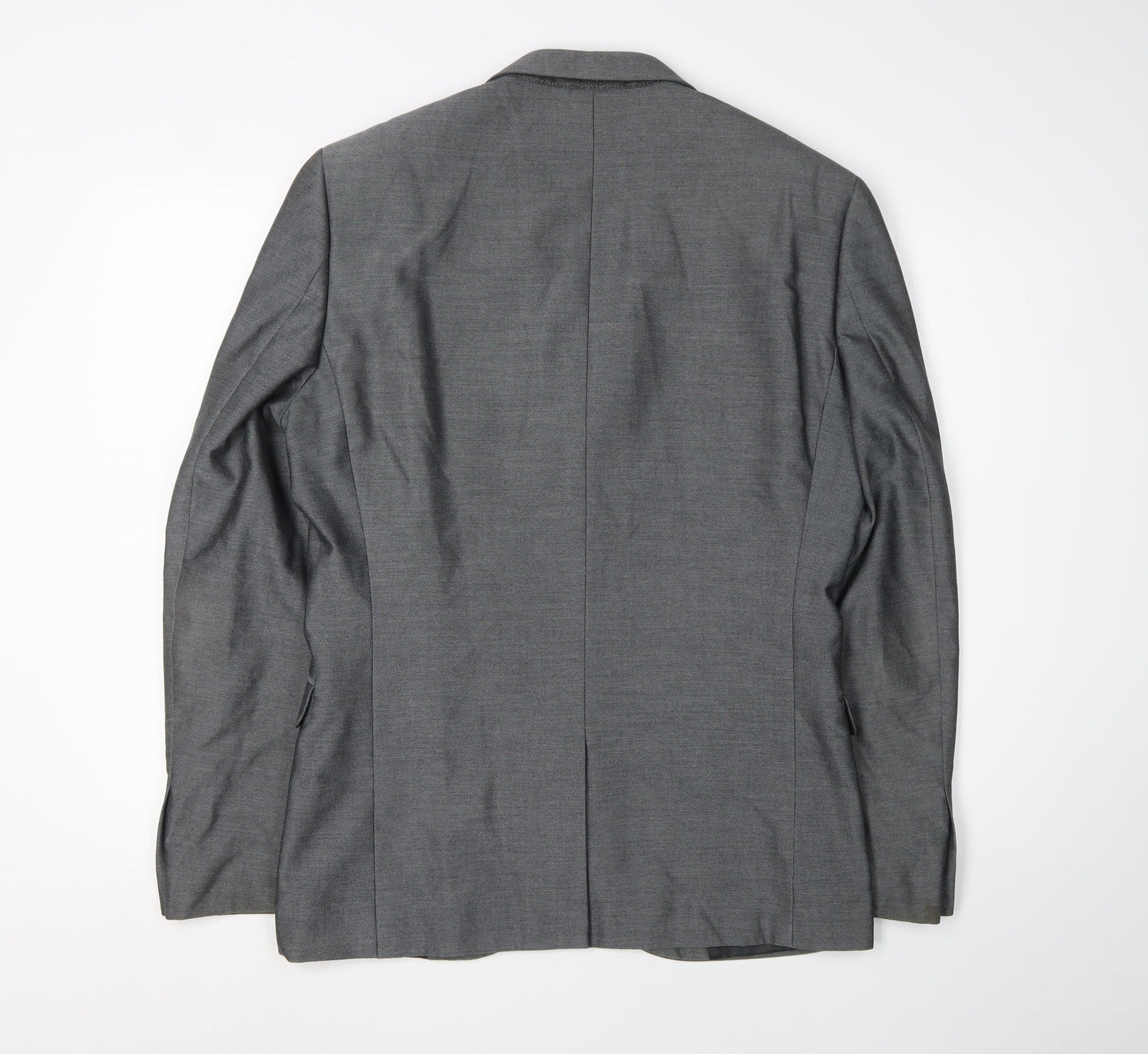Next Men's Grey Suit Jacket, Size 38R, Formal Wear