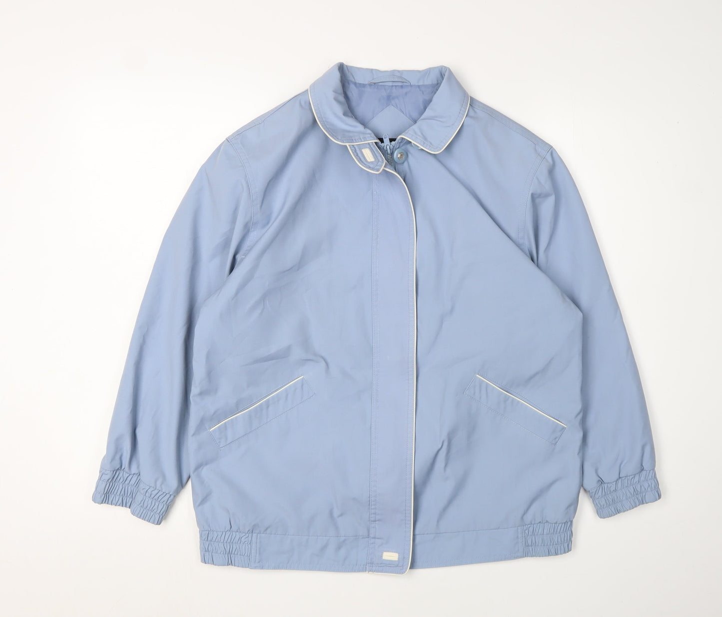 Marks and Spencer Women's Blue Basic Jacket Size 10