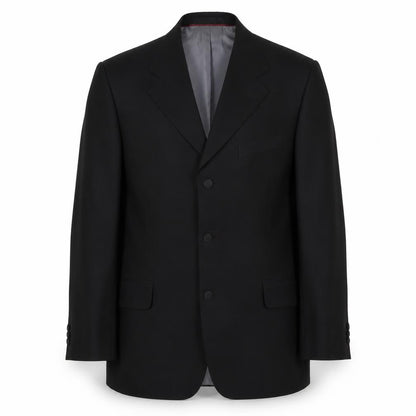 Armando Men's Black Suit Jacket, Notch Lapel, Size 40R