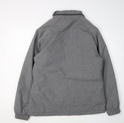 The Edge Women's Grey Polyester Jacket Size 16