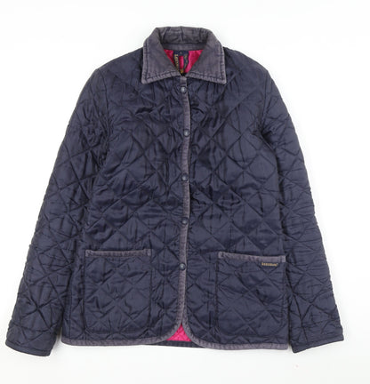 Lavenham Women's Black Quilted Jacket Size 10