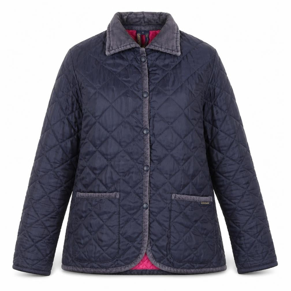 Lavenham Women's Black Quilted Jacket Size 10