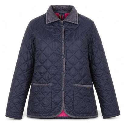 Lavenham Women's Black Quilted Jacket Size 10
