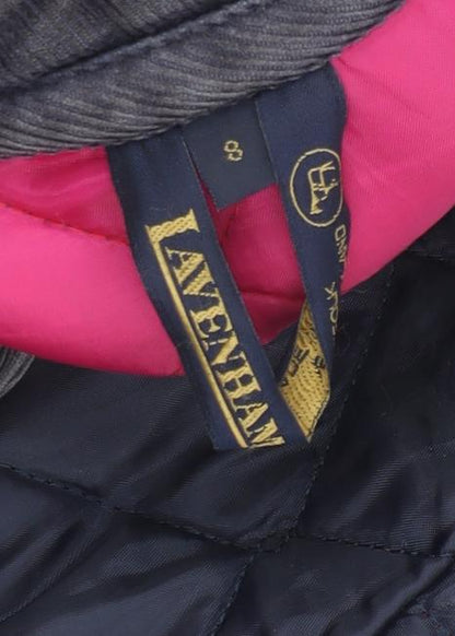 Lavenham Women's Black Quilted Jacket Size 10