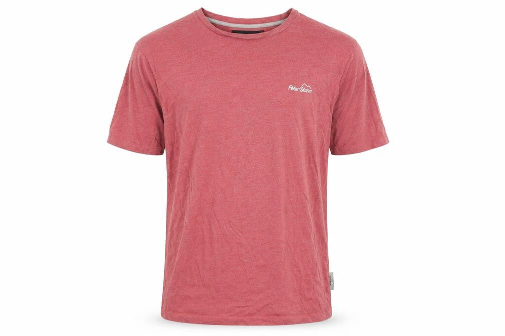 Peter Storm Men's Red M Cotton Crew Neck T-Shirt