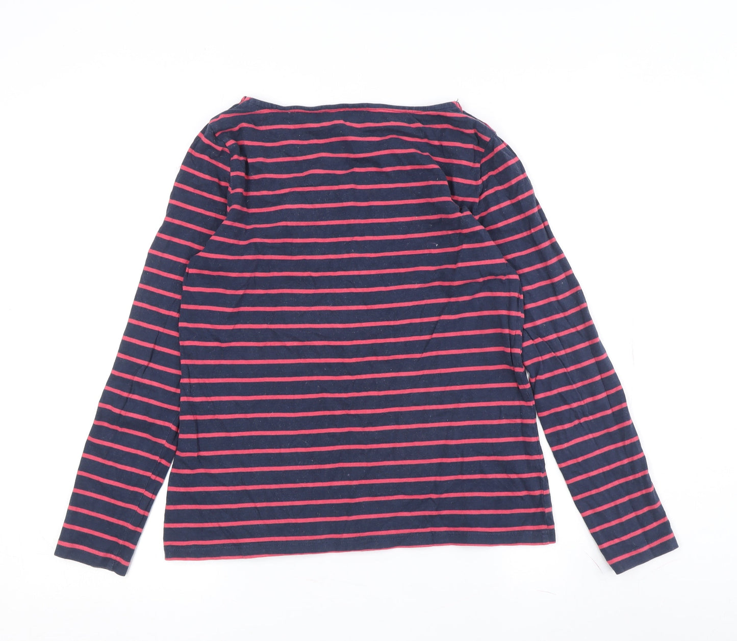 Crew Clothing Women's Multicoloured Stripe T-Shirt Size 12