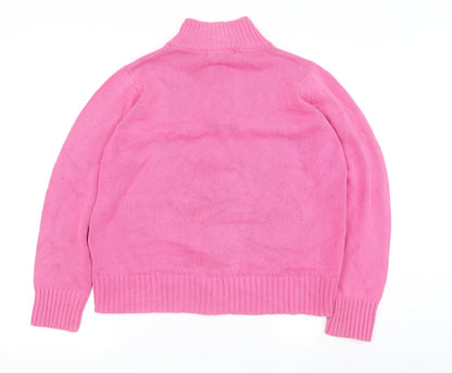 EWM Pure Classics Women's Pink Full Zip Jumper L