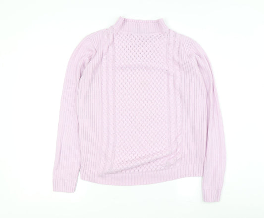 Isle Essentials Women's Pink Pullover Jumper S