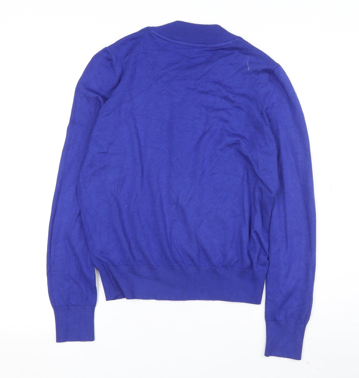 Red Herring Women's Blue Full Zip Jumper Size 14