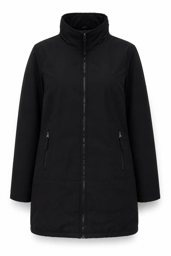 Blanc Noir Women's Black Long Jacket Size 14