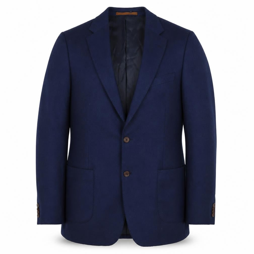 Marks & Spencer Men's Blue Wool Blazer Size 40L