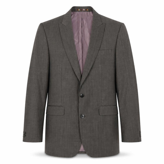 River Island Men's Brown Blazer 42R Polyester Wool