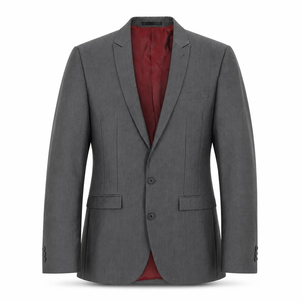 Next Men's Grey Blazer Size 40R Regular Fit