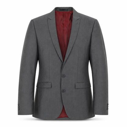 Next Men's Grey Blazer Size 40R Regular Fit