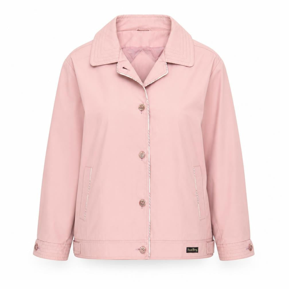 David Barry Women's Pink Basic Jacket Size 16