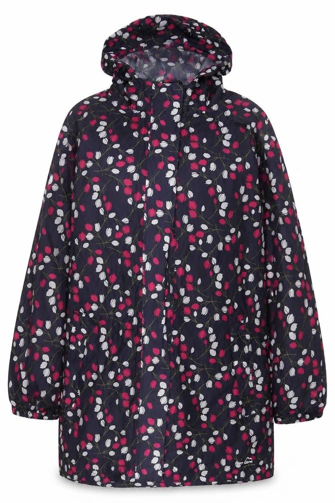 Peter Storm Women's Multicoloured Floral Rain Jacket Size 16