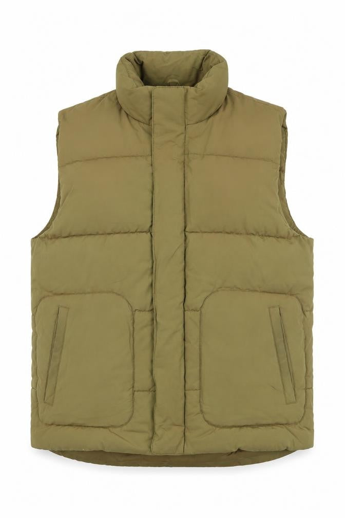 Gap Men's XL Green Puffer Waistcoat