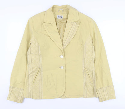 Jörg Women's Beige Blazer Size 16, Classic Casual