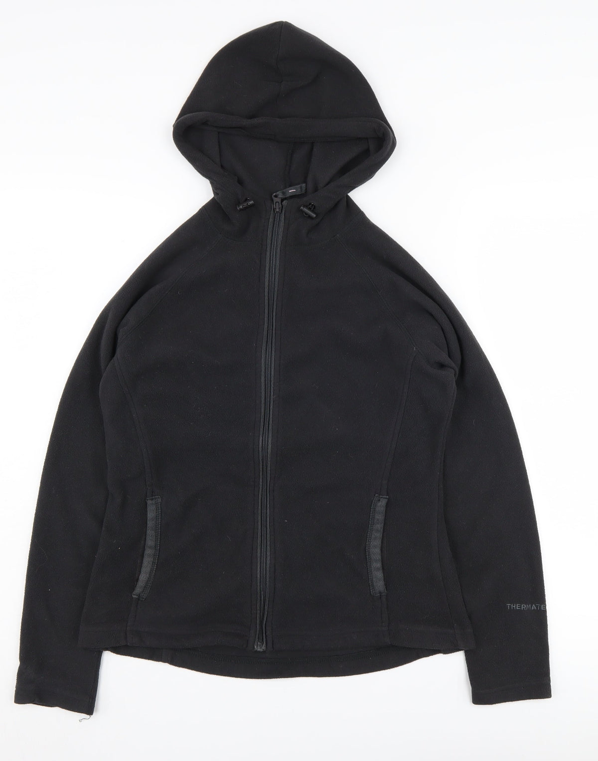 Peter Storm Women's Black Fleece Jacket, Size 10, Casual Outdoor