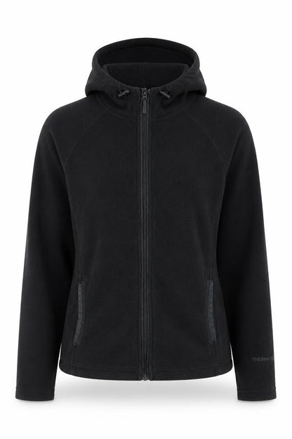 Peter Storm Women's Black Fleece Jacket, Size 10, Casual Outdoor