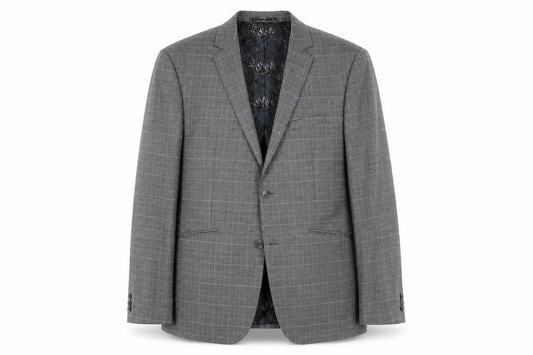 Taylor & Wright Men's Grey Check 42R Blazer