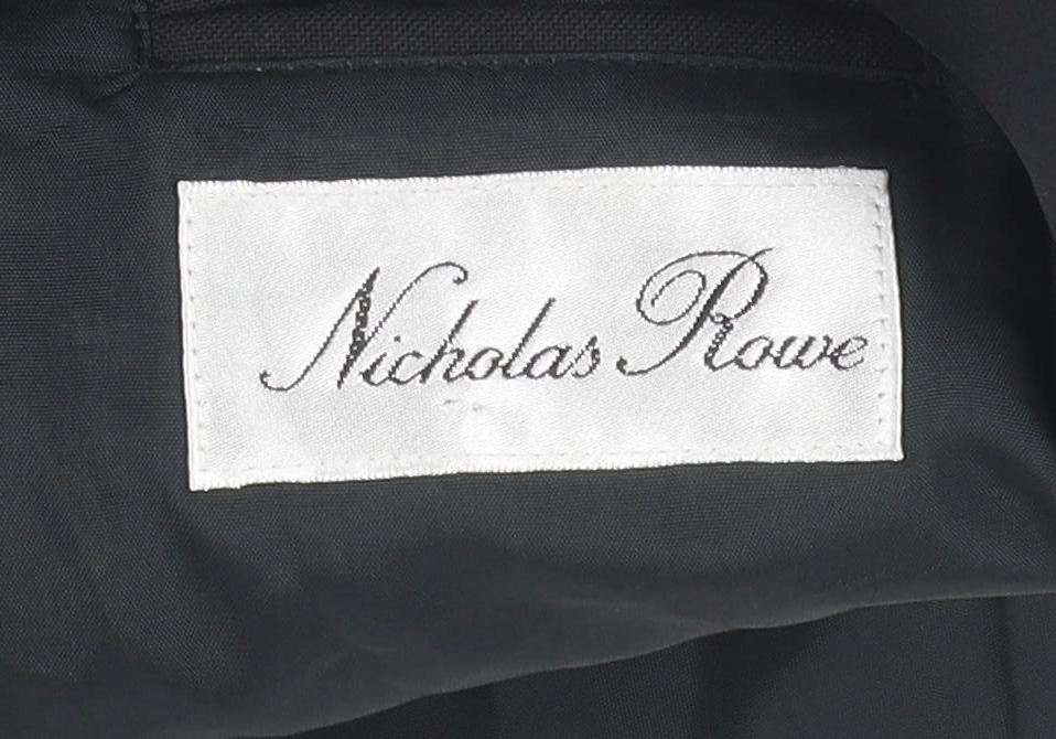 Nicholas Rowe Men's Black Tuxedo Jacket - Size 40R