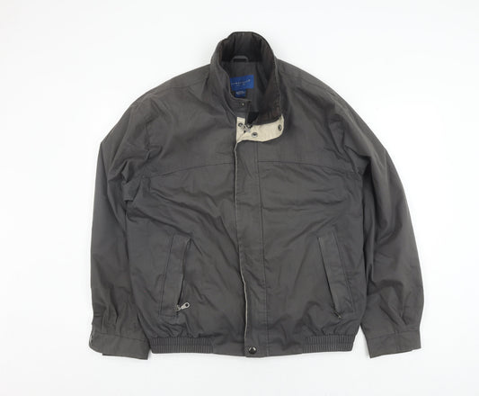 Towncraft Men's Grey Bomber Jacket - Size M